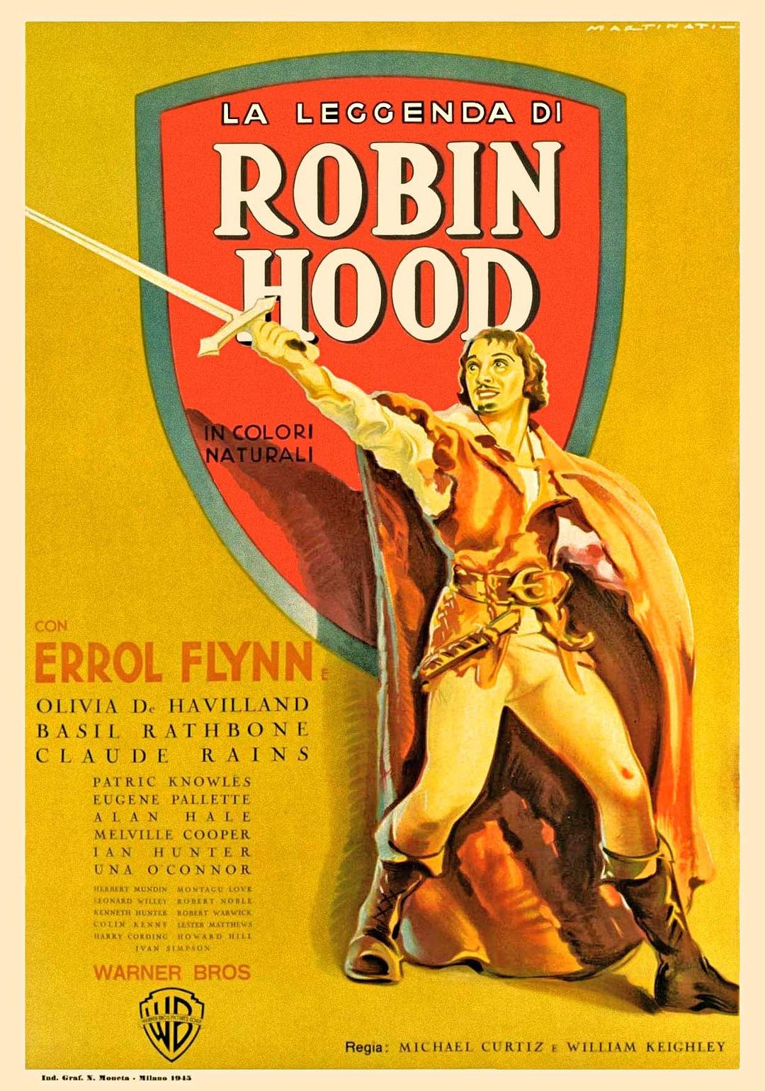 罗宾汉历险记 蓝光原盘下载+高清MKV版/侠盗罗宾汉(港/台) / 罗宾汉 1938 The Adventures of Robin Hood 34.5G