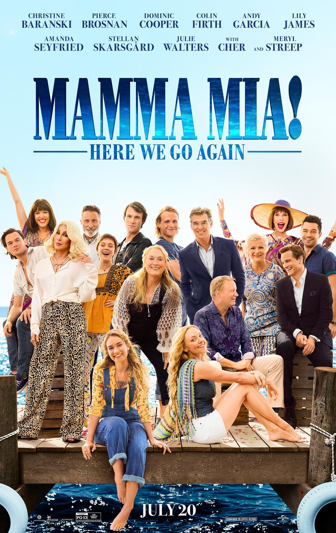 妈妈咪呀2 4K蓝光原盘下载+高清MKV版 / 妈妈咪呀！2 / 妈妈咪呀！回来了(台) / 妈妈咪呀！开心再嚟(港) / 妈妈咪呀2：再次出发 / 妈妈咪呀：重蹈覆辙 2018 Mamma Mia! Here We Go Again 87.3G