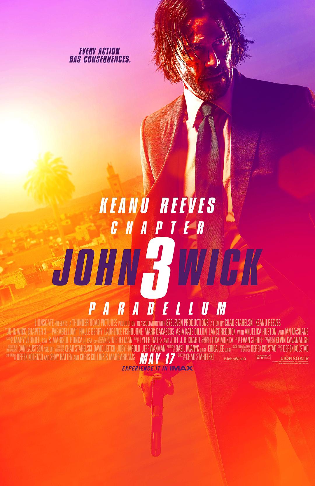 疾速备战  4K蓝光原盘下载+高清MKV版/ 捍卫任务3：全面开战(台) / 杀神John Wick 3(港) / 极速追杀：第三章 / 疾速追杀3 / 疾速逃亡 / 约翰·威克3 / 2019 John Wick: Chapter 3 87.4G