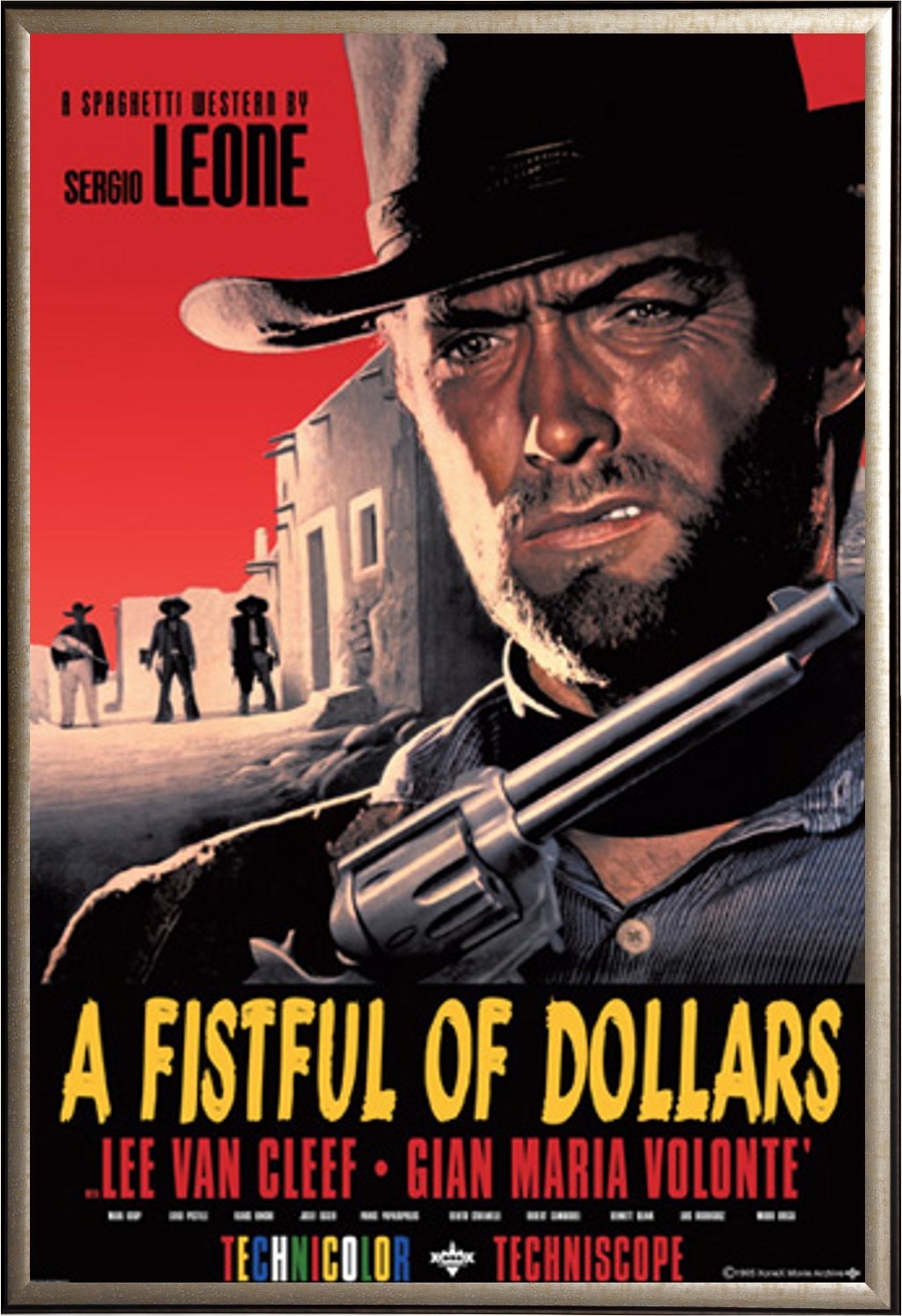 荒野大镖客 蓝光原盘下载+高清MKV版/独行侠连环夺命枪 1964 A Fistful of Dollars 37.79G