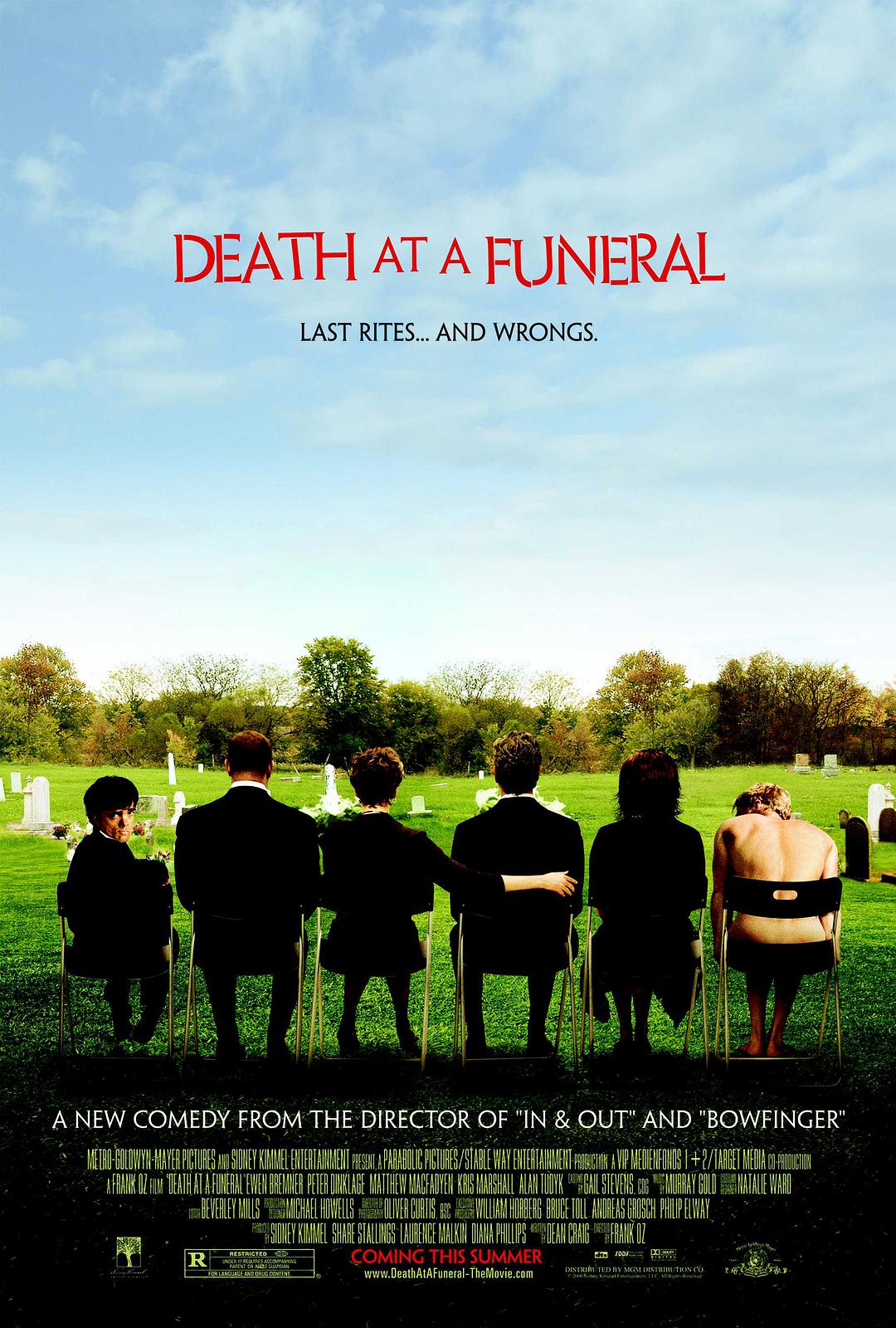 葬礼上的死亡 蓝光原盘下载+高清MKV版/超完美告别 2007 Death at a Funeral 14.7G