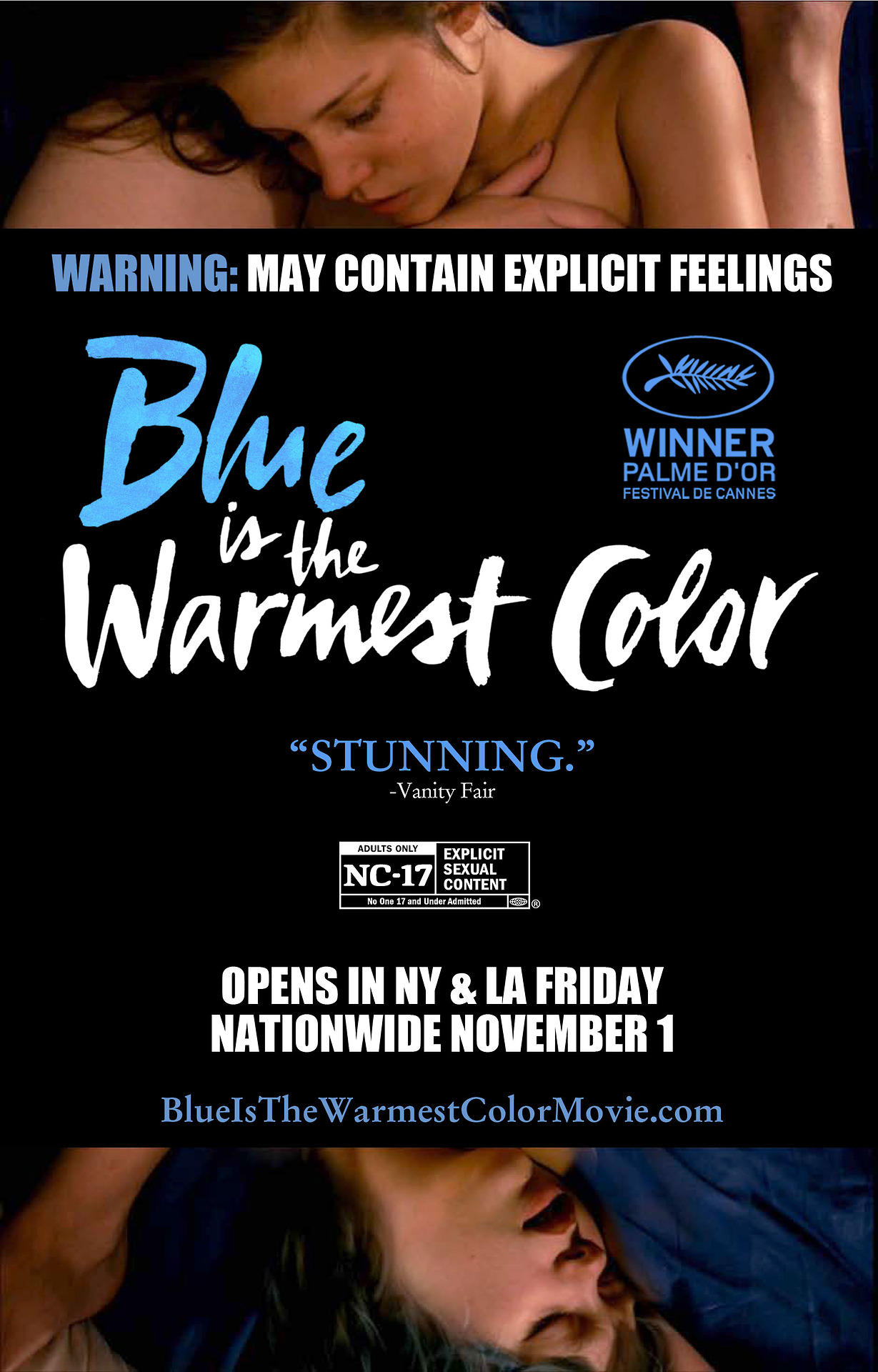 阿黛尔的生活 蓝光原盘下载+高清MKV版/阿黛尔的人生/蓝色是一种暖色调/接近无限温暖的蓝/蓝色是最温暖的颜色/火热蓝色/Blue Is the Warmest Color[蓝光原盘+MKV]44G