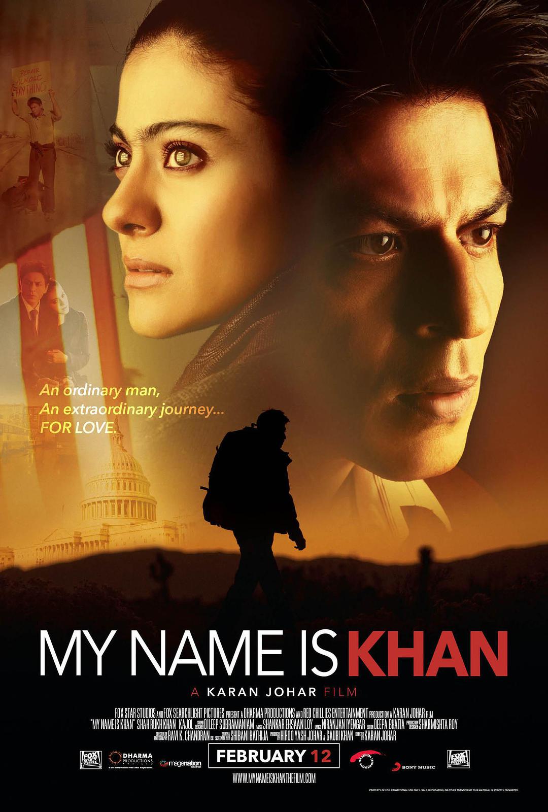 我的名字叫可汗 蓝光原盘下载+高清MKV版 / 阿汉正传(港) / 我的名字叫罕 / 我叫可汗 / Khan 2010 My Name Is Khan 43.3G