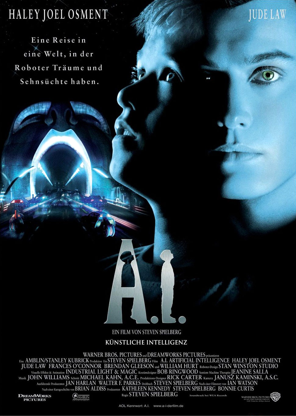 人工智能 蓝光原盘下载+高清MKV版 /A.I.人工智慧 /2001Artificial Intelligence AI 20G