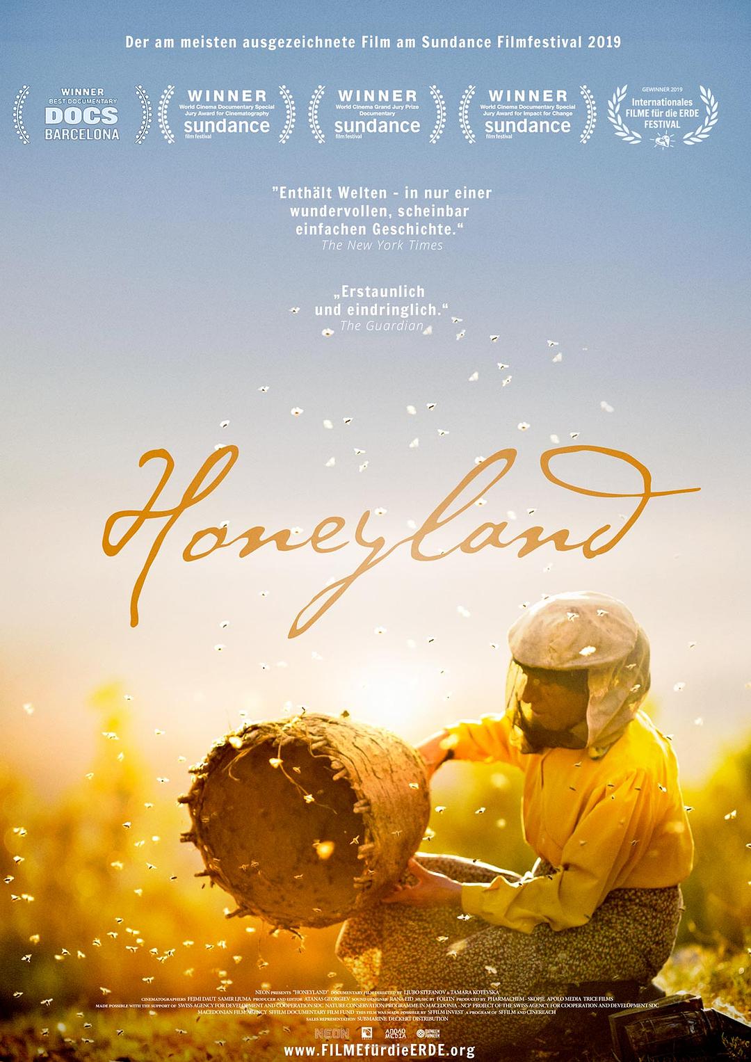 蜂蜜之地 蓝光高清版下载 / 流蜜大地之诗(港) / 大地蜜语(台) 2019  Honeyland 6.6G