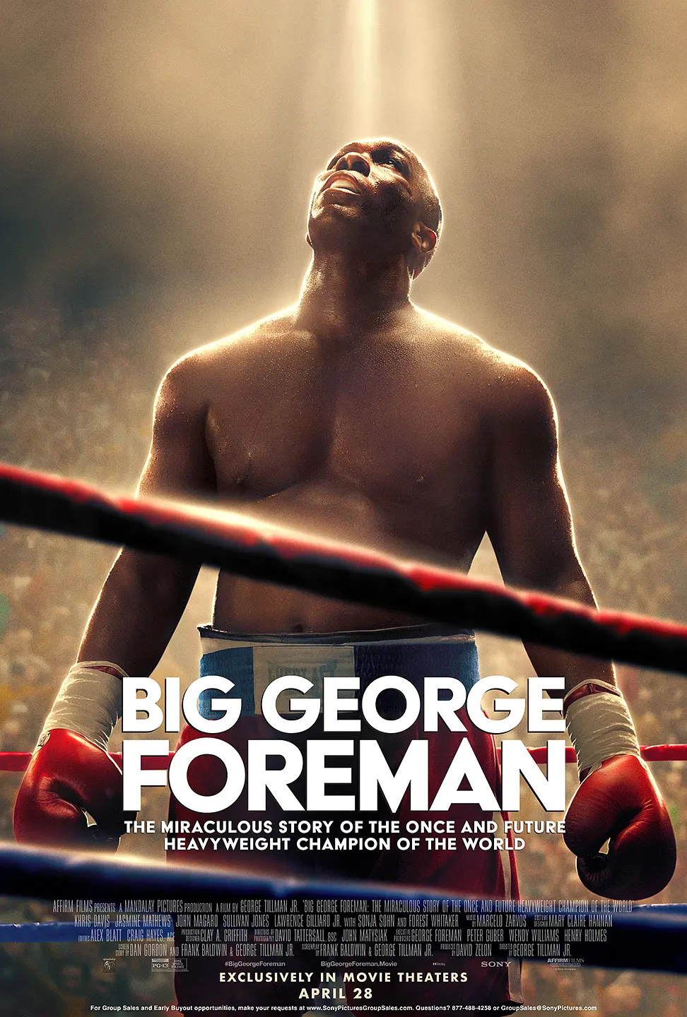 大力士：乔治·福尔曼 WEB-DL版下载/Big George Foreman: The Miraculous Story of the Once and Future Heavyweight Champion of the World 2023 Big George Foreman 22.87G